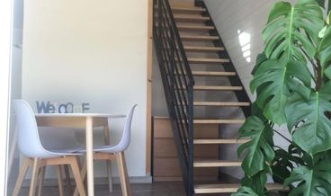 afbeelding van Family Duplex, 2 Bedrooms, Non Smoking, Terrace-2 Queen Beds and 1 Large Twin Bed Non Refundable Free breakfast Free self parking Free WiFi