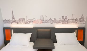 afbeelding van Twin Room with Window-2 Twin Beds Non Refundable Free WiFi