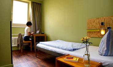 afbeelding van Twin Room, Shared Bathroom-1 Twin Bunk Bed Non Refundable Free WiFi