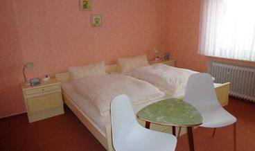 afbeelding van Kamer, 1 twee- of 2 eenpersoonsbedden, privébadkamer