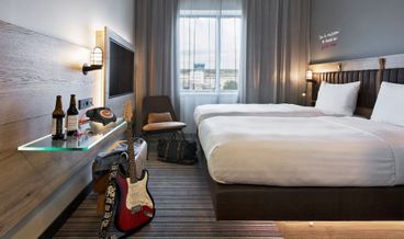 afbeelding van Kamer, 2 eenpersoonsbedden (Twin Moxy Sleeper)