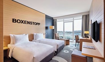 afbeelding van Kamer, 2 eenpersoonsbedden