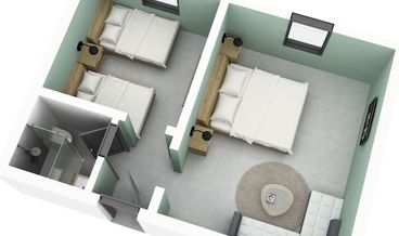 afbeelding van Basic Double Room (Waldblicker)-1 Queen Bed Free WiFi Free self parking Spa access