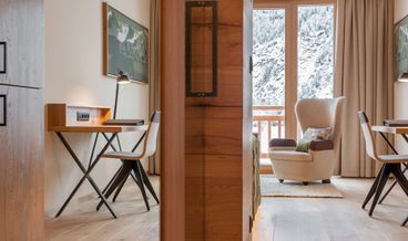 afbeelding van Tweepersoonskamer, balkon, uitzicht op bergen (Alpin South + entrance to AQUA Dome)