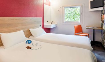 afbeelding van Room (Tandem)-2 Twin Beds Non Refundable Free WiFi Free self parking