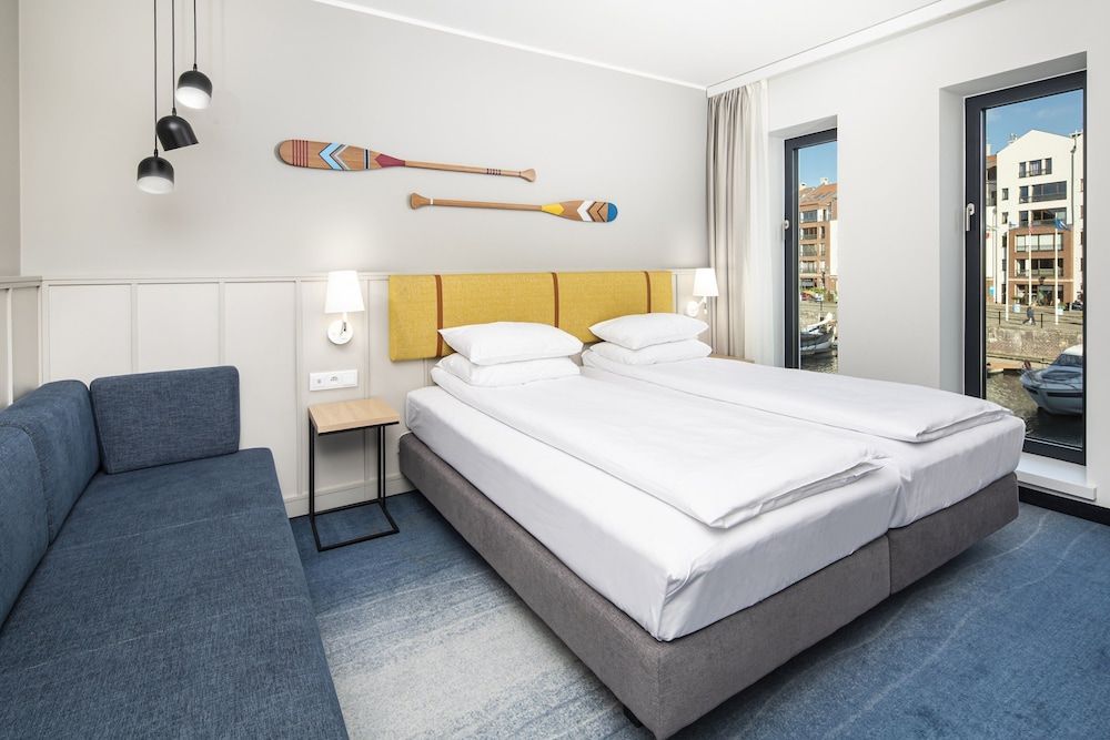 afbeelding van Premium kamer, 2 eenpersoonsbedden, uitzicht op rivier