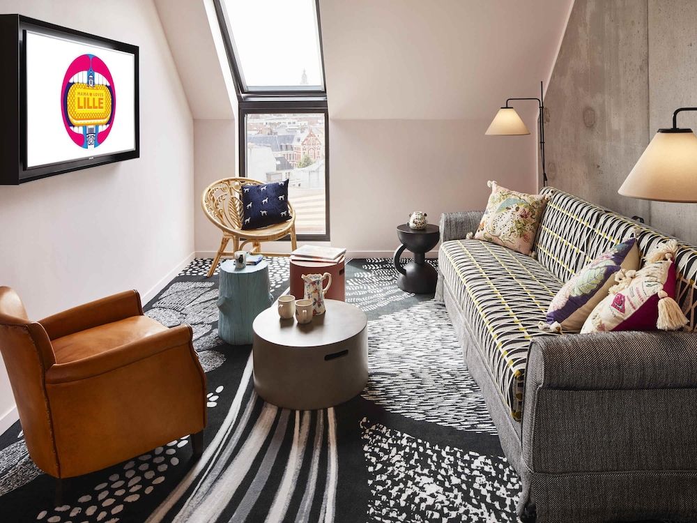 afbeelding van Kamer, 1 tweepersoonsbed met slaapbank