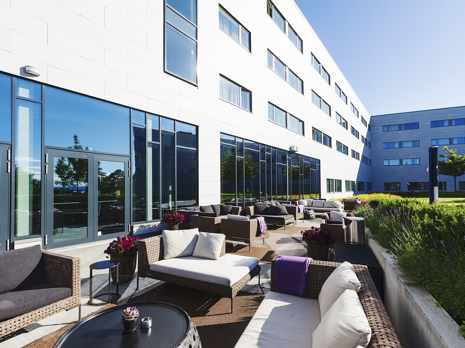 Ligging van het hotel