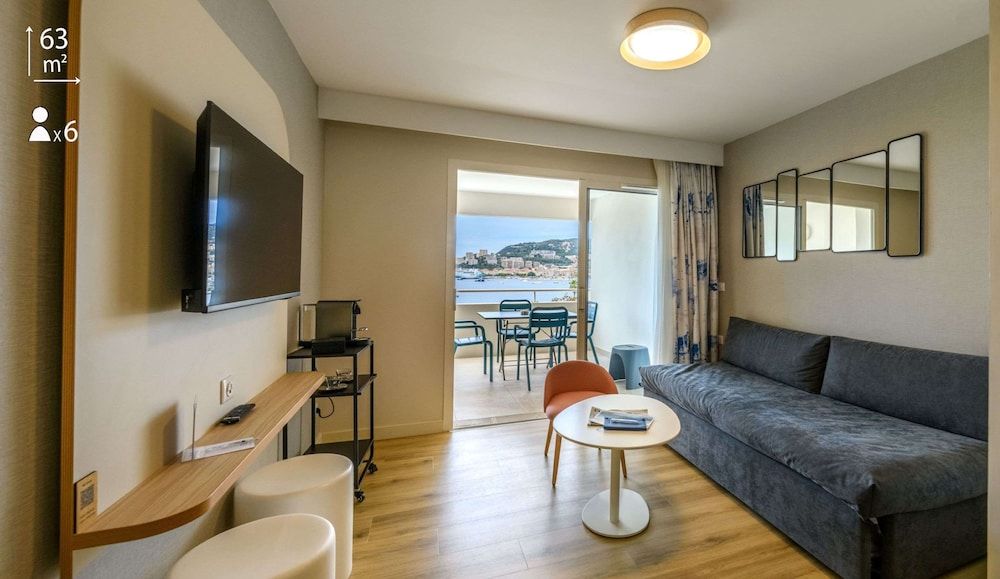 afbeelding van Suite, meerdere bedden, terras, uitzicht op zee