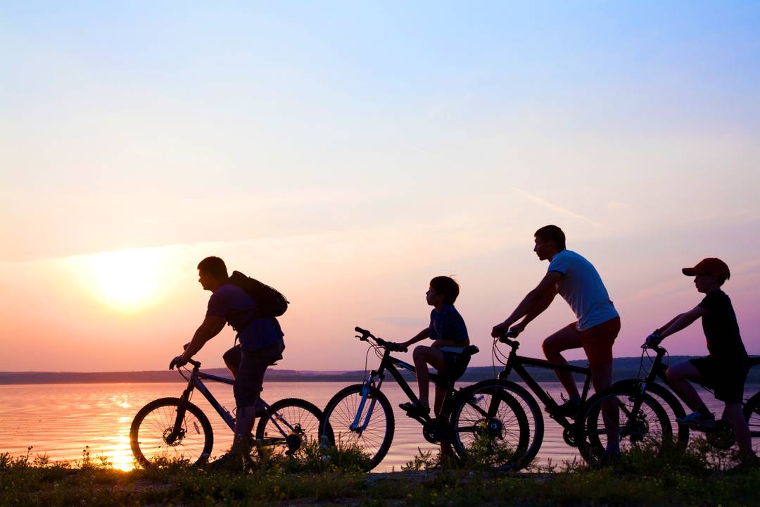 Eropuit tijdens een avontuurlijke vakantie