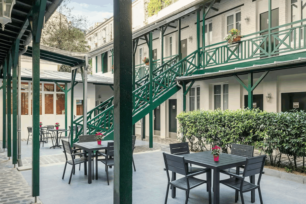 Ligging van het hotel
