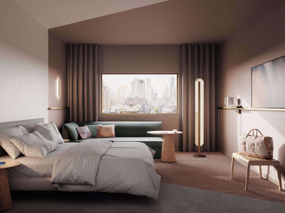 afbeelding van Standaard kamer, 1 tweepersoonsbed met slaapbank