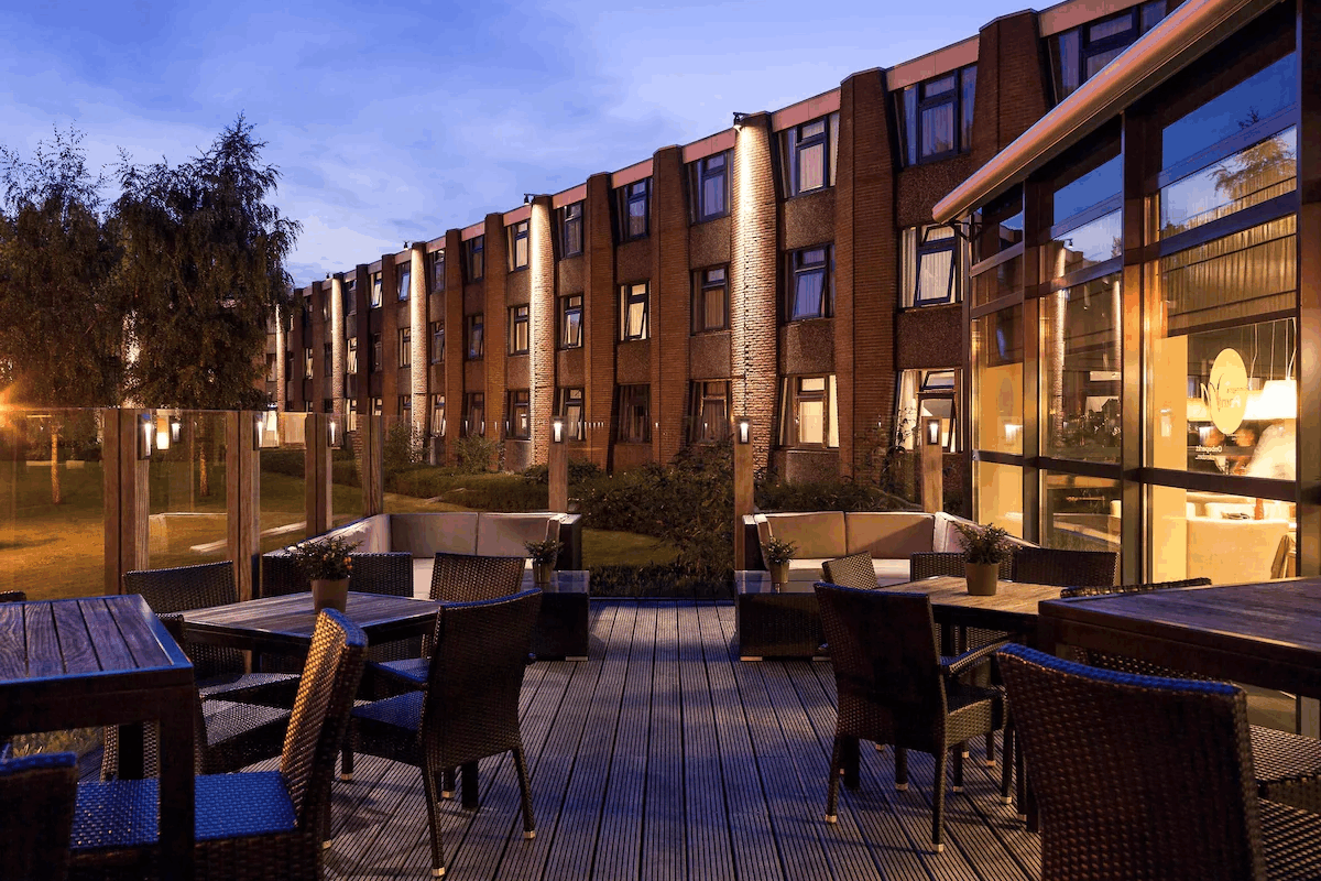 Ligging van het hotel
