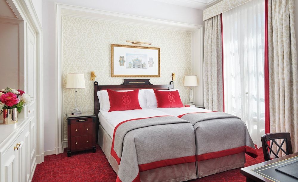 afbeelding van Klassieke kamer, 2 eenpersoonsbedden, toegang tot de clublounge