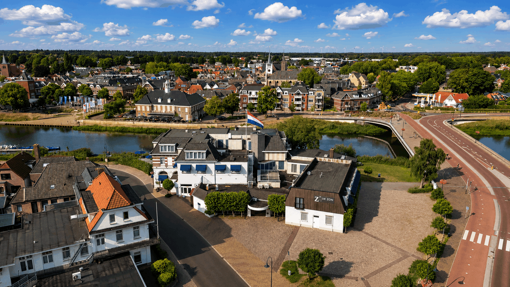 Ligging van het hotel