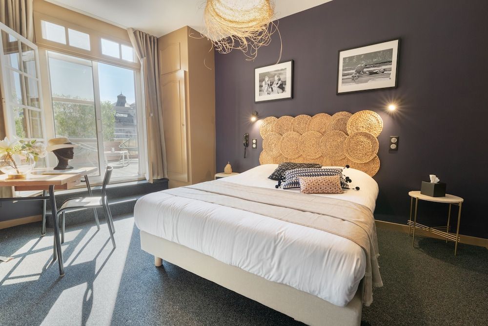 afbeelding van Executive tweepersoonskamer, voor 1 persoon, 1 queensize bed, terras, uitzicht op stad