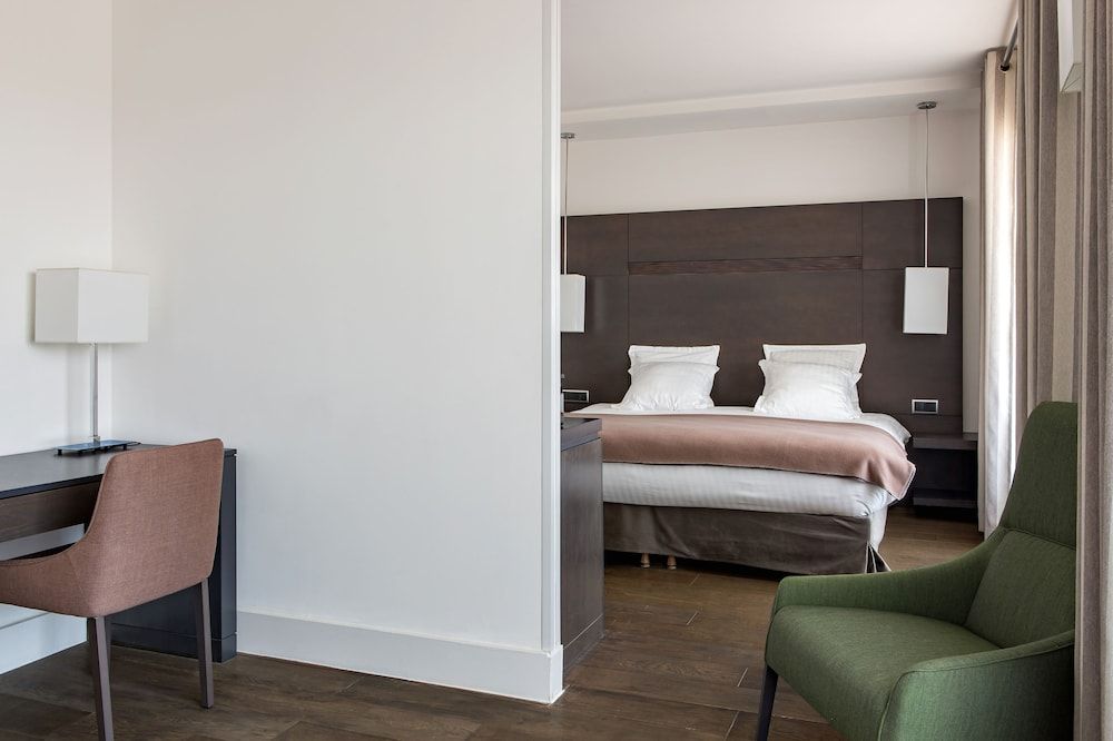afbeelding van Suite, 1 kingsize bed met slaapbank, terras