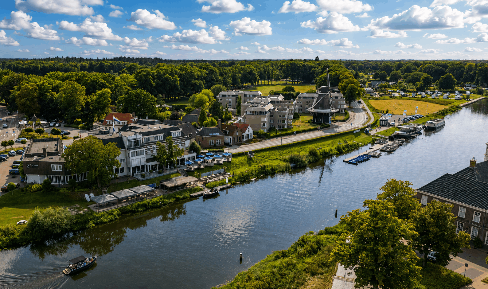 Ligging van het hotel