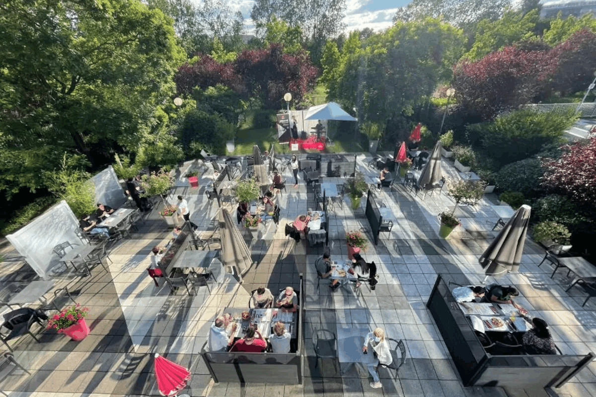 Ligging van het hotel