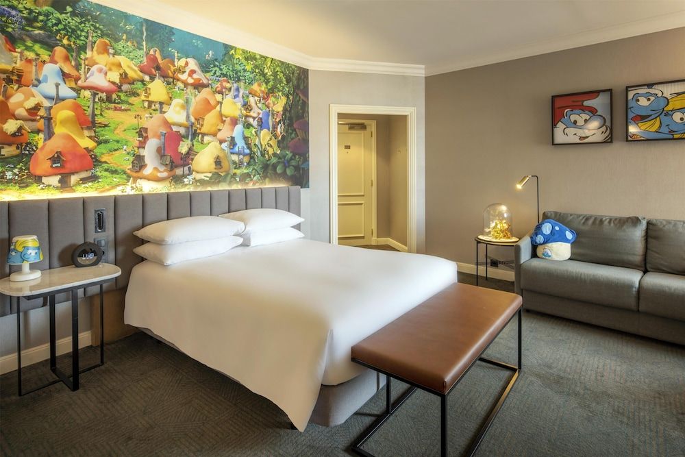 afbeelding van Familiekamer, 2 queensize bedden (Fun Smurf)