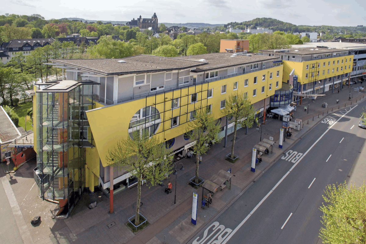 Ligging van het hotel